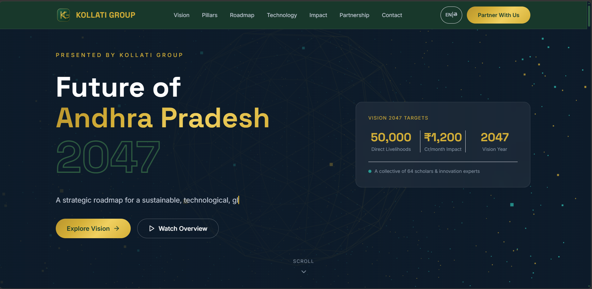 Kollati Group Future Andhra Pradesh 2047 policy platform